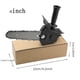 thumbnail image 3 of 1pc, Mini Electric Drill Chainsaw, 4" 6" Electric Chain Saw Drill Attachment, Chain Saw Drill Attachment, Chainsaw Convertor, Chainsaw For Woodworking Gardening, 3 of 3