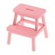 thumbnail image 1 of Casa De Muñecas Taburetes De Madera Silla Modelo Decoración Accesorio Mini Muebles Rosa, 1 of 5