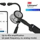 thumbnail image 3 of Estetoscopio 3m Littmann Core Digital 8890 Con Amplificación, 3 of 8