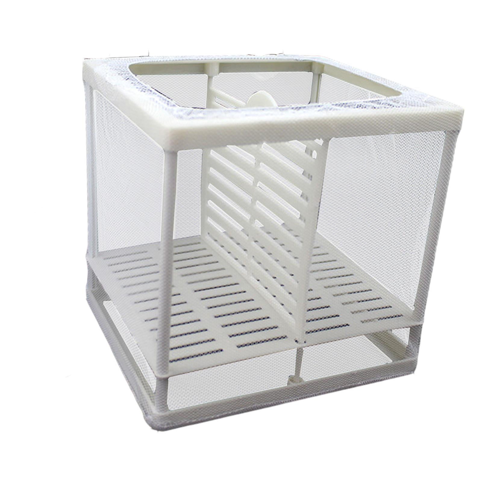 Ioensy - Red De Aislamiento Para Pecera, Separador De Acuario, Rejilla De Separación Para Alevines Recién Nacidos De Guppy S Con Tablilla