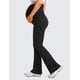 thumbnail image 3 of Pantalones CRZ YOGA Butterluxe Leggings Maternales de Pierna Acampanada Negro M, 3 of 6