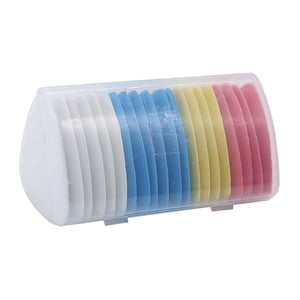 Magideal - Tizas Coloridas Marcadores De Tiza Para Coser Tela De Fácil Limpieza Tiza Lápiz Triángulo Sastres Tiza Para Confección Acolchado Artesanía Bolsas De 20 Piezas