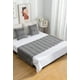thumbnail image 1 of Juego De Piecera De Cama Mas 2 Cojin Con Fundas Modelo Bambú Gris, 1 of 4