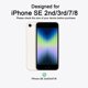 thumbnail image 2 of Funda de teléfono EUMADOVE para iPhone SE/8/7 de silicona antiarañazos, 2 of 7