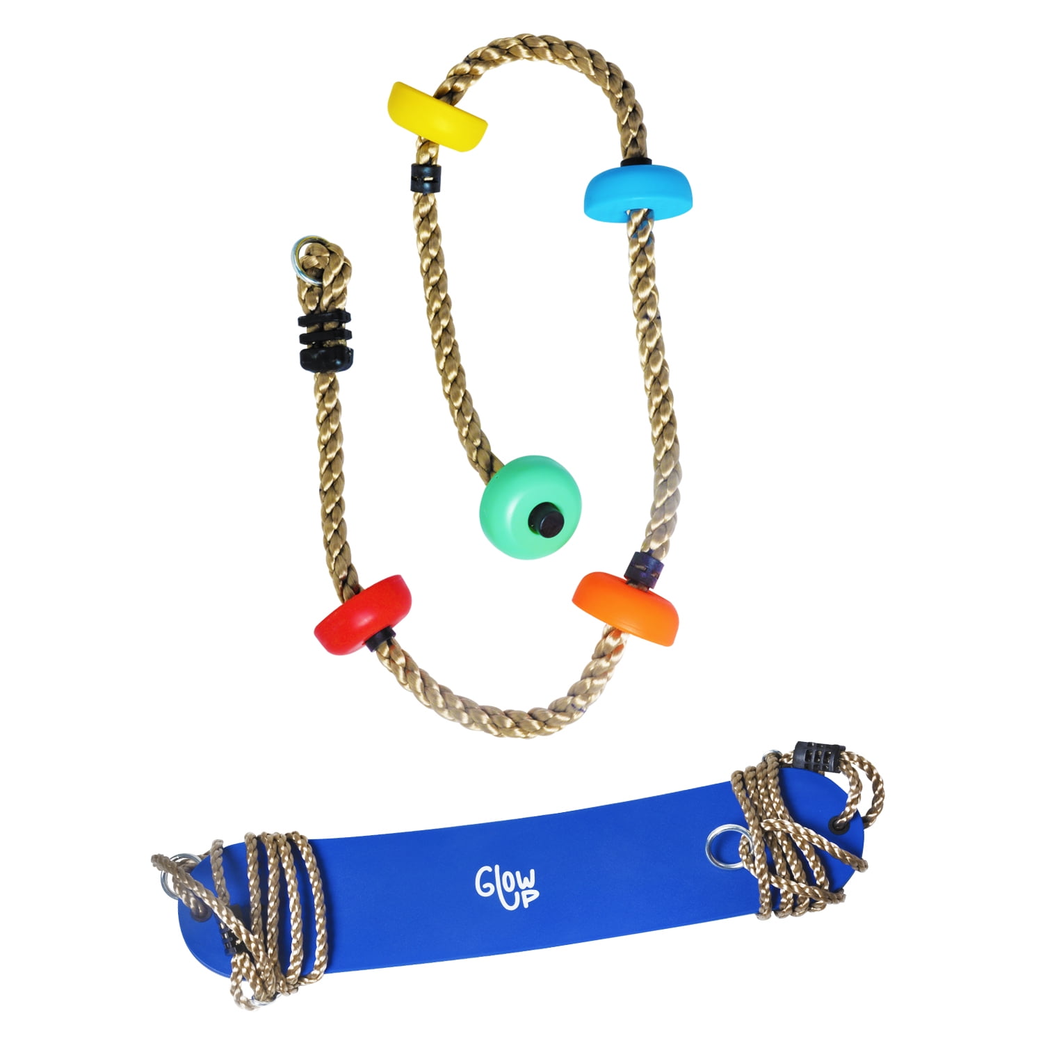 Glowup - Pack Columpio Eva Azul Y Escalador