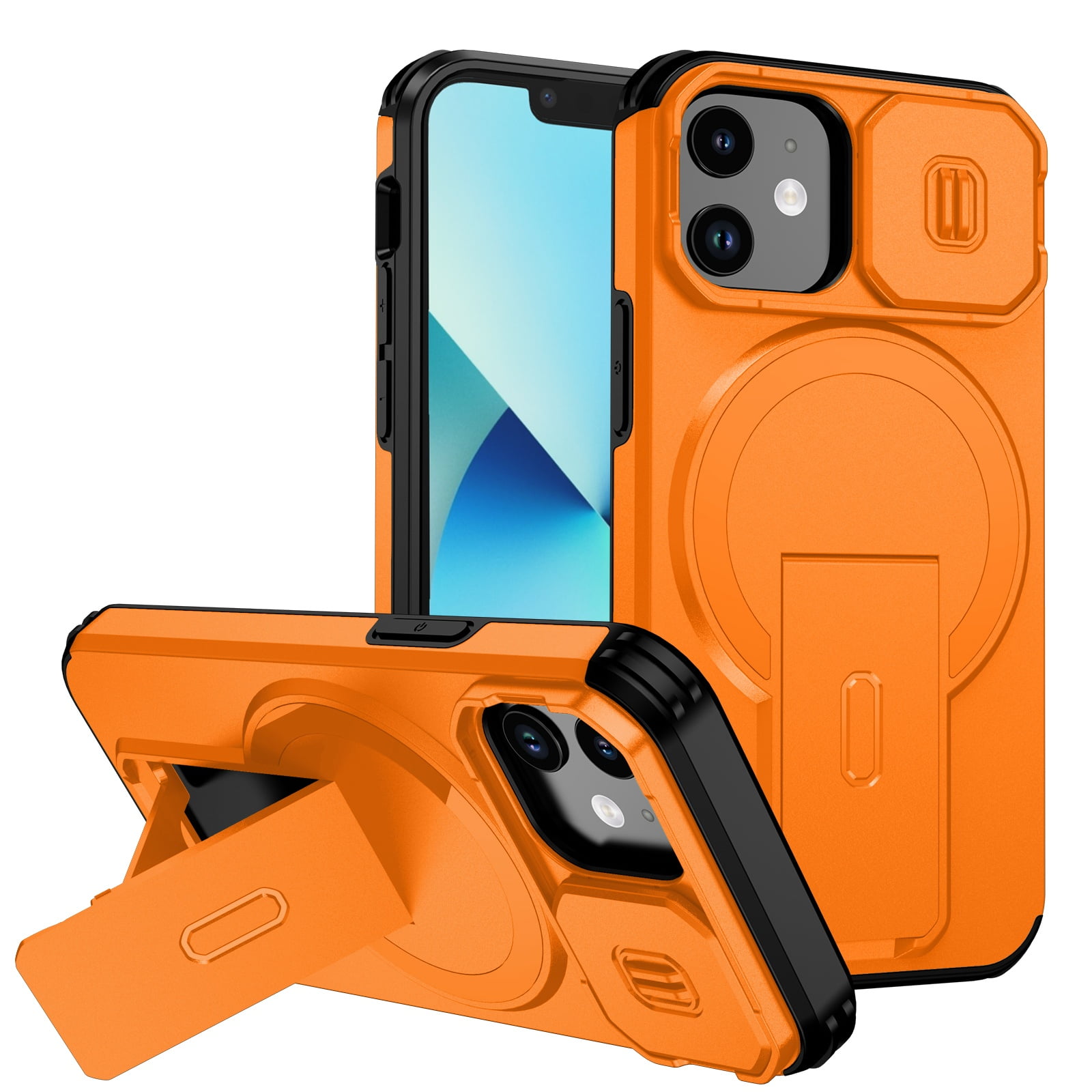 Funda Foxdock Para Iphone 12 Mini – Magnética Antigolpes Con Soporte Y Protección Doble