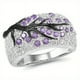 thumbnail image 1 of Tree Of Life Ring Full Of Shiny Zircon Elegant Alloy Finger Ring For Women & Girls 1 Pc, 1 of 3