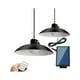 thumbnail image 1 of Lampara Colgante Doble Solar Con Control Remoto 240w, 1 of 3