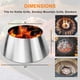 thumbnail image 2 of Whirlpool para parrilla GRISUN 304 Weber Kettle 22 in, 2 of 3