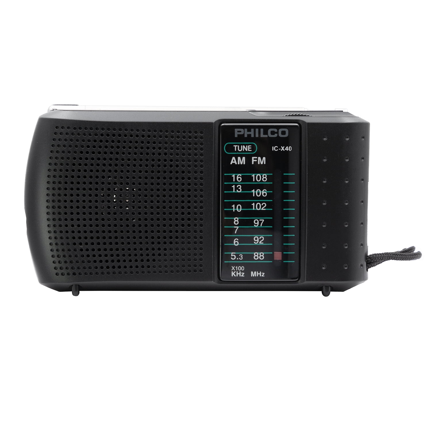 Philco - Radio Portátil C/ Parlante Y Audífono