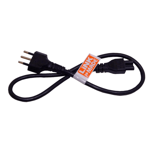 Cable De Alimentación Linkmade Trebol-c5 60cm 6a