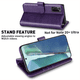 thumbnail image 1 of For Galaxy Note 8 Note 9 Note 10 Note 10 Plus Note 20 Note 20 Ultre Wallet Case, [Included Glass Screen Protector][RFID Blocking] Flip Folio Leather Cell Phone Cover With Credit Card Holder For Samsun, 1 of 3