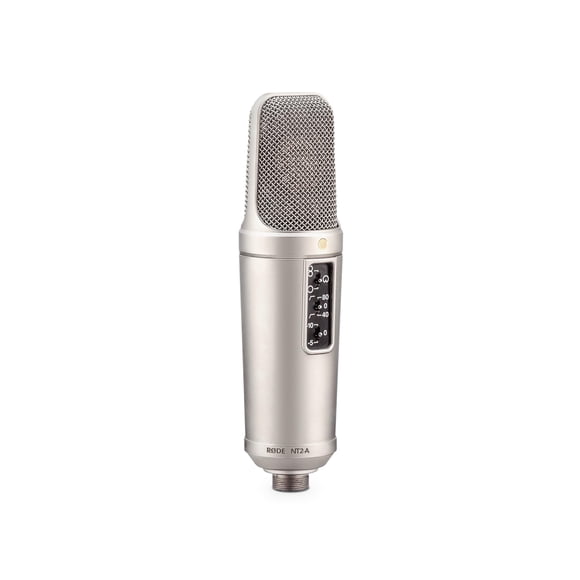 Micrófono Rode NT2-A Studio Solution con cable plateado