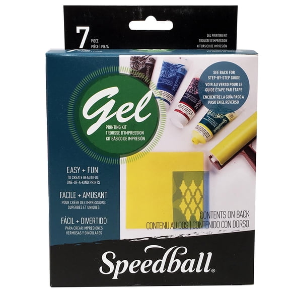 Kit Básico De Impresión Con Bloque De Gel