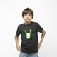 thumbnail image 3 of Polera Manga Corta Niño Lentejuelas Negro Minecraft, 3 of 7