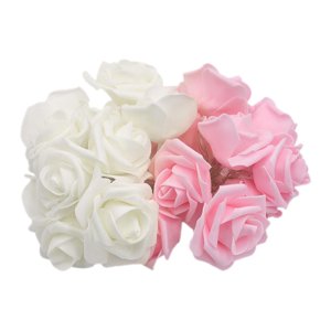 Ioensy - Luces Led De Flores Rosas, Luces De Flores Artificiales Para Jardín De Hadas, Habitación De Patio