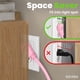 thumbnail image 2 of Extensión GEARit 3 Enchufes 1.8m Enchufe Plano Giratorio 360° Rosa, 2 of 9