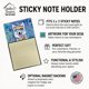 thumbnail image 3 of Porta notas adhesivas Caroline's Treasures American Eskimo, 3 of 7