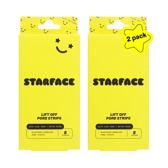 Tiras para poros Starface World Lift Off, 16 unidades, aloe vera
