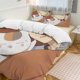 thumbnail image 1 of Natsume's Book of FriendsCartoon Collection 3-Piece Comforter Set, Personalized Bedding Decor for Kids And Teens Bed Sheets, 1 of 5
