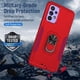 thumbnail image 4 of Para Samsung Galaxy A53 5G Funda con Soporte de Anillo Metálico de Rotación de 360° [Soporte Magnético para Auto] a Prueba de Golpes Resistente Protección de Cuerpo Completo de Alta Resistencia a, 4 of 6