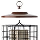 thumbnail image 5 of Pastel de sebo Bird Feeder More Birds de doble jaula con forma de ardilla en forma de X, 5 of 5