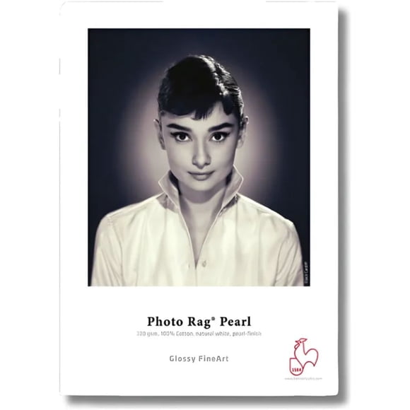 Papel Digital Hahnemuhle Photo Rag Pearl 320gr A4 25 Hojas