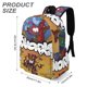 thumbnail image 3 of Mochila Desmarcar Los Snorks 42x30x15cm, 3 of 6