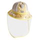 thumbnail image 3 of Kids Splash Gorra Protectora Antivaho A Prueba De Saliva Para Toda La Cara Amarilla, 3 of 5