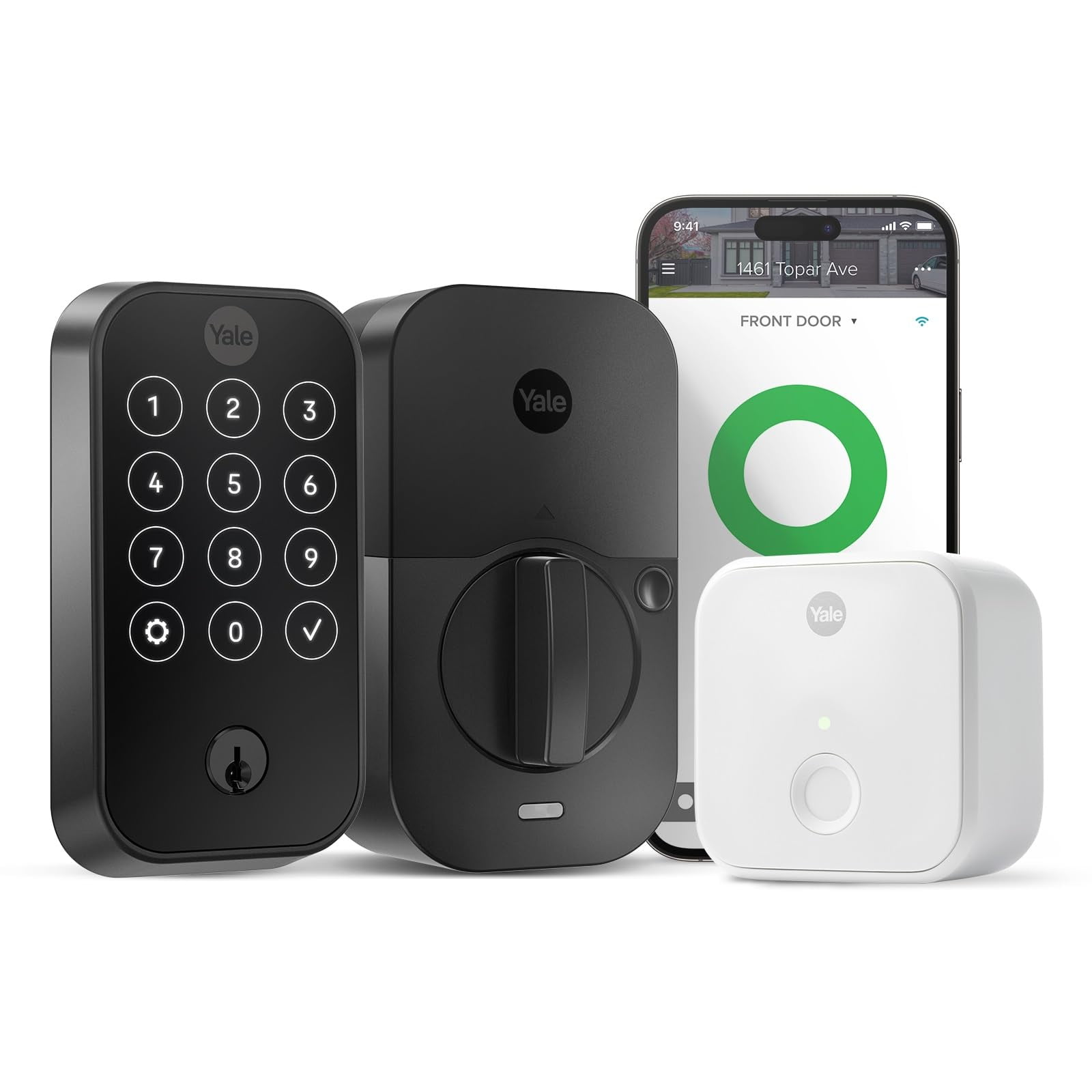 Smart Lock Yale Assure Lock 2 Con Pantalla Táctil Wifi, Gamuza Negra