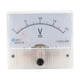 thumbnail image 4 of Medidor De Panel Analógico 85C1 Voltímetro DC Voltímetro Medidor De Voltaje DC 0-20V, 4 of 5