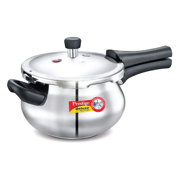 Olla a Presión Prestige Deluxe Alpha de Acero Inoxidable 3.3L