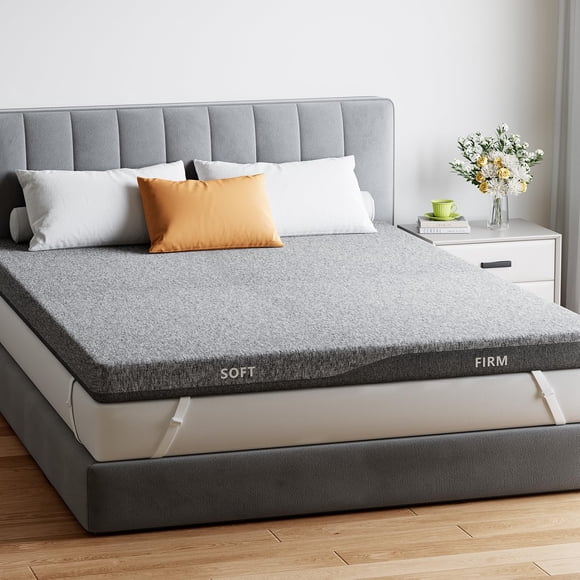 Sobrecolchón PERLECARE Full 75x137 cm 3 cm Doble firmeza