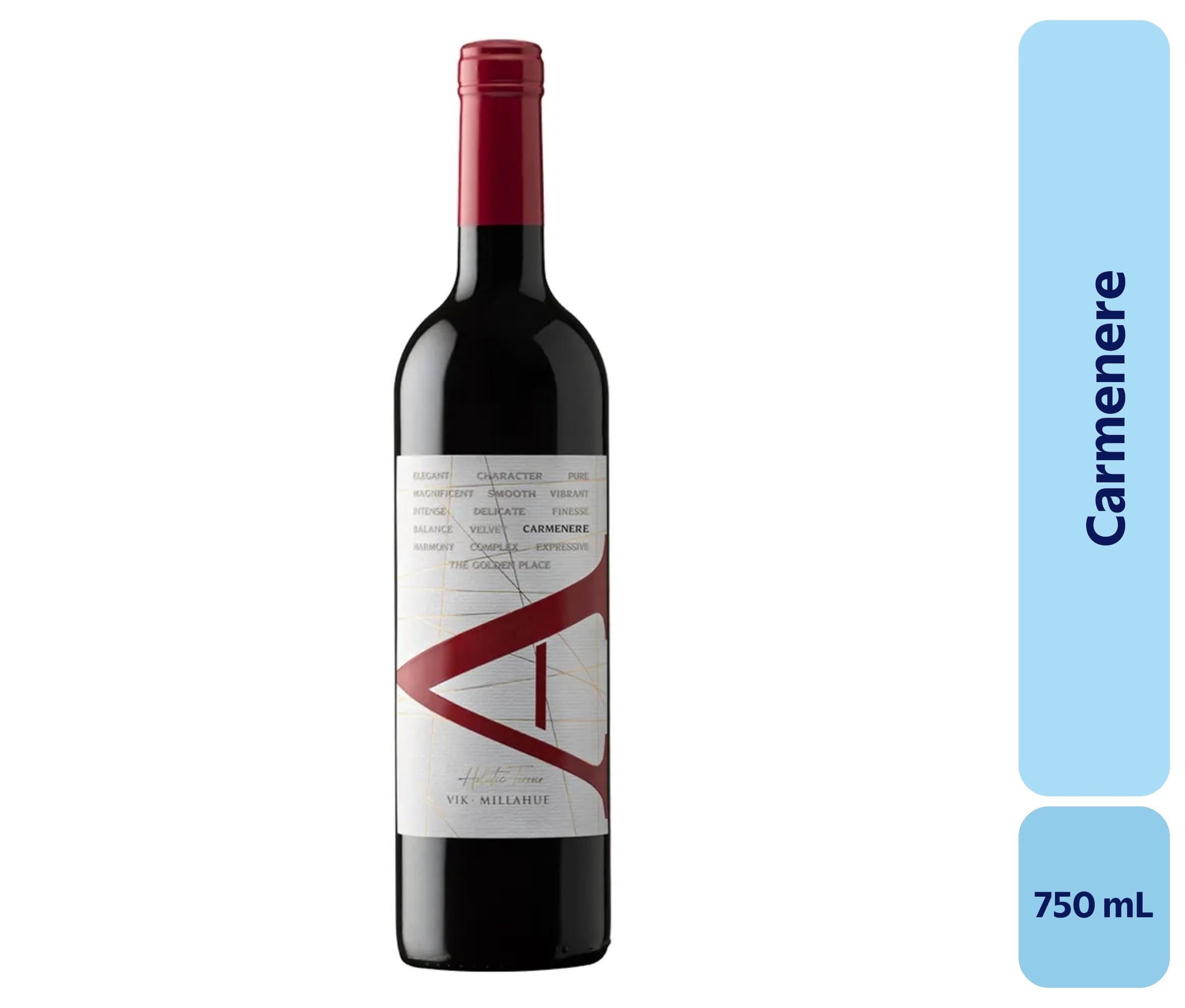 Vino Carménère Botella 750 mL VIK