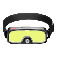 Genérico - Linterna Frontal Led Minero Recargable 2 Modos De Cabeza Tm Linterna Negro Luz Blanco E-7 P-1