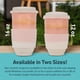 thumbnail image 5 of Taza de viaje NOVA CERAMICS Afterglow Green, 475 ml, apta para microondas, 5 of 7