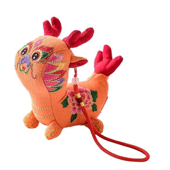 Animal China Zodíaco Peluche Juguete Dragón Chino Animal Muñeca Colgante Estilo B