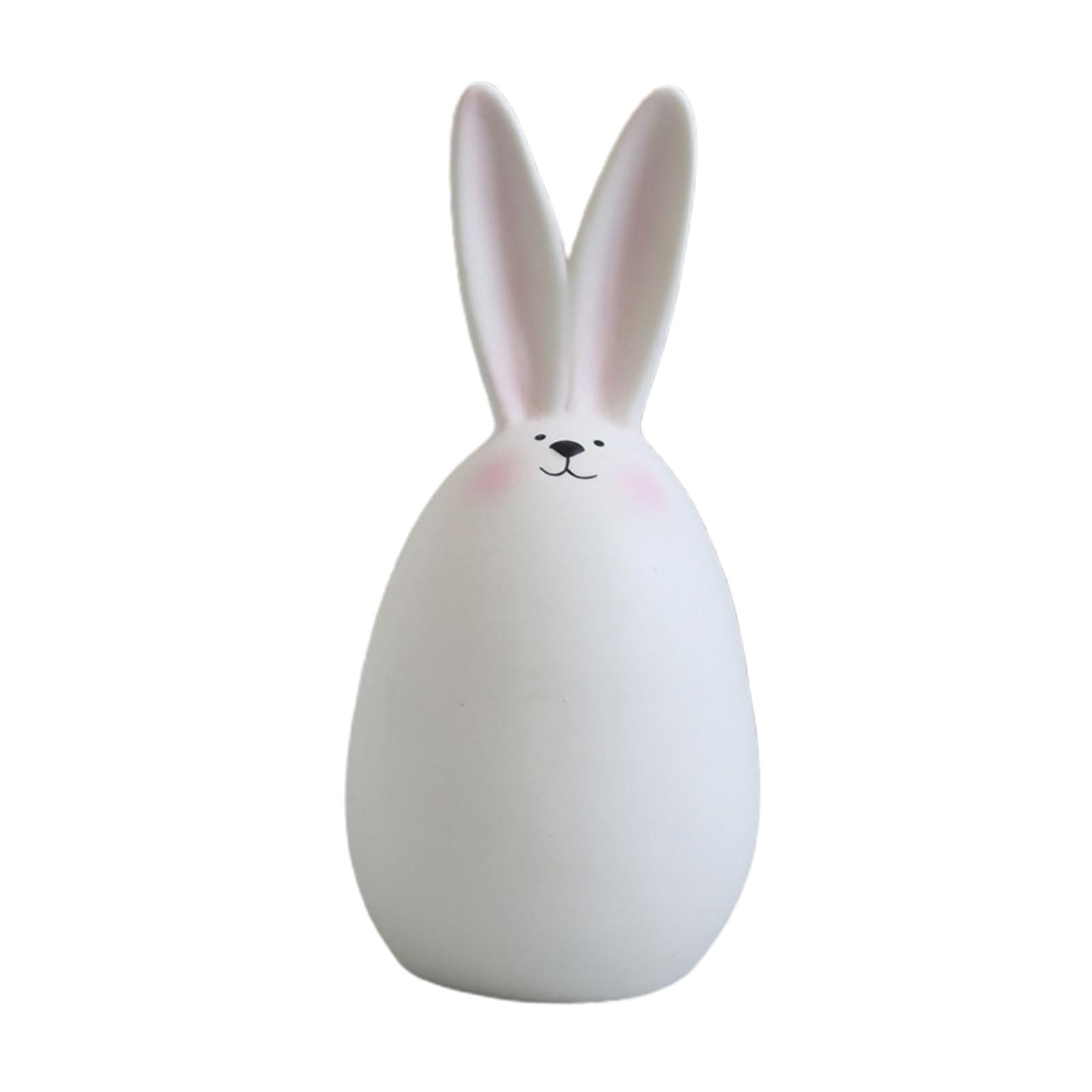 Bothyi - Figuras De Conejo De Pascua Figuras Coleccionables Estatua De Conejo C 15cm Blush