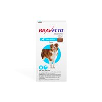 Masticable Para Perros Bravecto Flea & Tick, Suministro Para 12 Semanas, 20-40 Kg