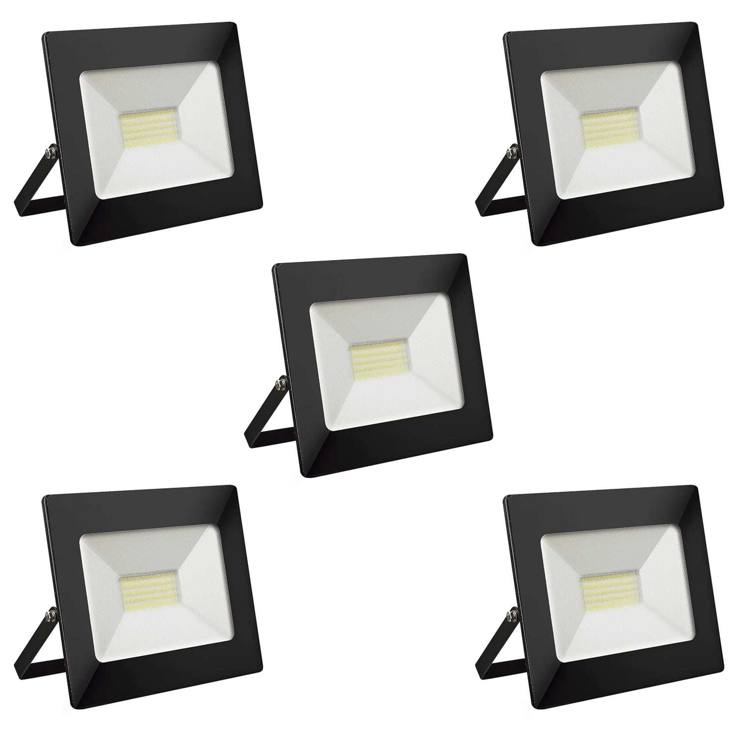 Genérico - Pack 5 Foco Proyector Led Telco Sec 50w Cálido Certificación Ds43