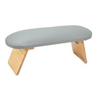 Magideal - Cojín Para Reposabrazos De Uñas, Cojín De Mano, Alfombrilla, Herramienta De Manicura Portátil, Reposamanos Para Mesa De Casa, Arte De Uñas, Brazo Para Gris