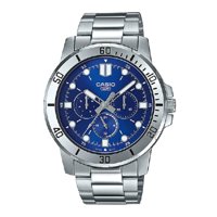 Reloj Analogo Plateado Casio Mtp-Vd300D-2E