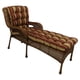 thumbnail image 1 of Cojín para chaise lounge Blazing Needles Kingsley Stripe Ruby, 1 of 2