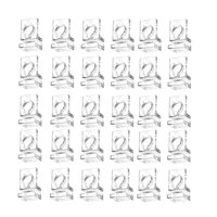 Magideal - 30 Uds. Clips Para Tapa De Vidrio Para Pecera, Abrazaderas Para Tapa De Acuario, Soporte Para Tanque De Peces, Abrazaderas De Fijación Para Tubería De Para 5Mm