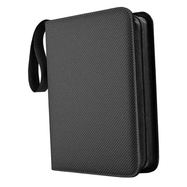 Fundas Para álbumes De Tarjetas Coleccionables, Pantalla Estándar, 9 Bolsillos Para Juguetes De Cartas De Juego, Color Negro B
