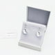 thumbnail image 3 of Aros Lucia Plata Italiana 925 y Cristal Genuino Aurora Boreal, 3 of 4