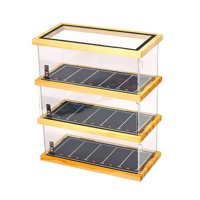 Bothyi - 1/64 Diorama Estacionamiento Escena Modelo Acrílico Escaparate Paisaje Decoración Estilo C