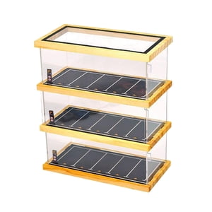 Bothyi - 1/64 Diorama Estacionamiento Escena Modelo Acrílico Escaparate Paisaje Decoración Estilo C