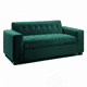 thumbnail image 2 of Sofa Dos Cuerpos Verde Felpa, 2 of 2