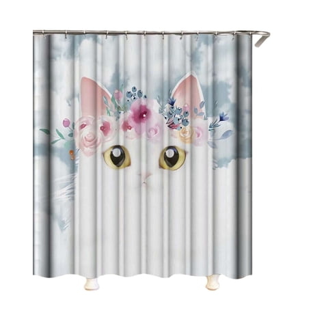 Genérico - Cortina Para Baño Con Forro De Ducha 180 Cm L34